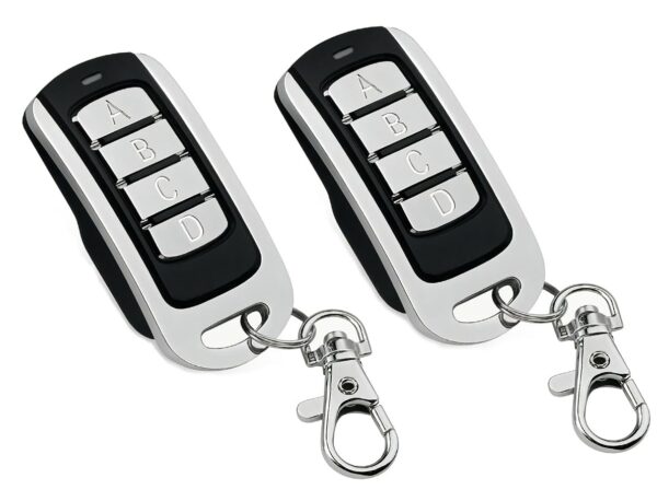 2 Comandos de Garagem 4 Canais 868,3 MHz para Hörmann Botão Azul Juxine HSM4 HS4