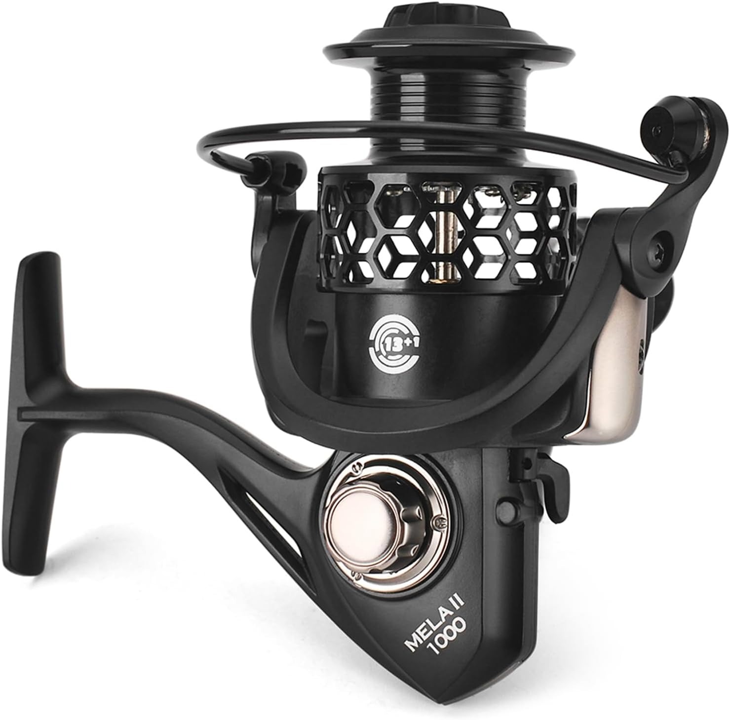 Carreto de Pesca Série 4000 13+1 Rolamentos em Aço Inox com Travão Potente 13+1BB Pro