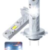 (Pack 2) Lâmpada LED H7 Pretify 4500LM 6000K 40W 12V Plug and Play - Branco
