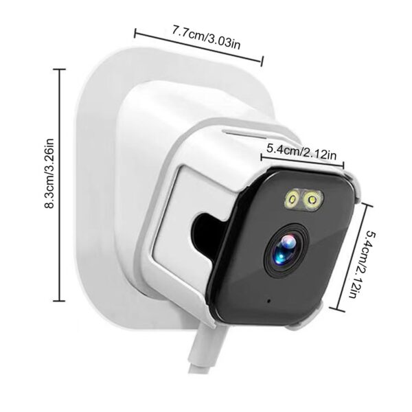 D226X3061_1775493032071_5 Câmara de Vigilância para Janela 2K Antirreflexo Wi-Fi PIR - Branco