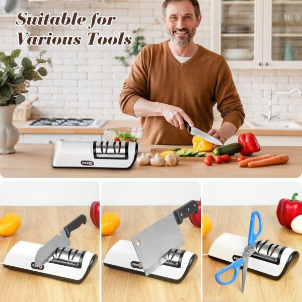 D226X3073_1775498298551_4 Afiador de Facas Elétrico Vicloon 5 em 1 Profissional USB Baixo Ruído - Preto