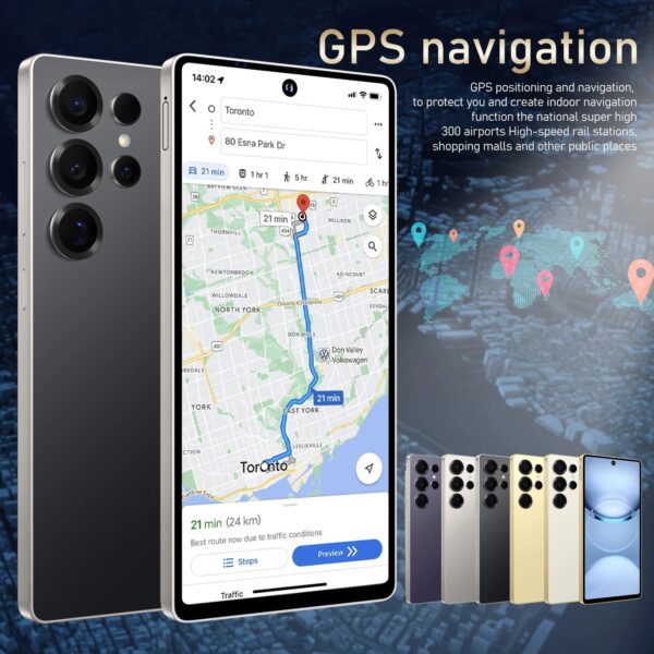 Smartphone 8+128GB 6.8" 48MP e 5000mAh Dual-Sim Android 12 - Coral