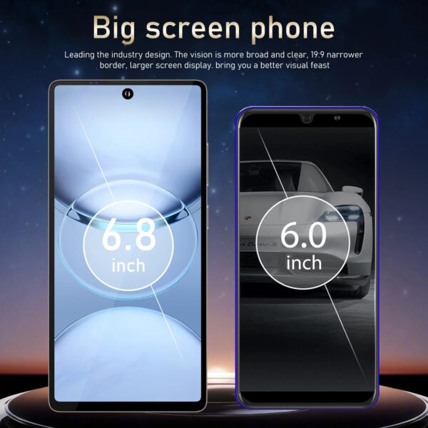 Smartphone 8+128GB 6.8" 48MP e 5000mAh Dual-Sim Android 12 - Coral