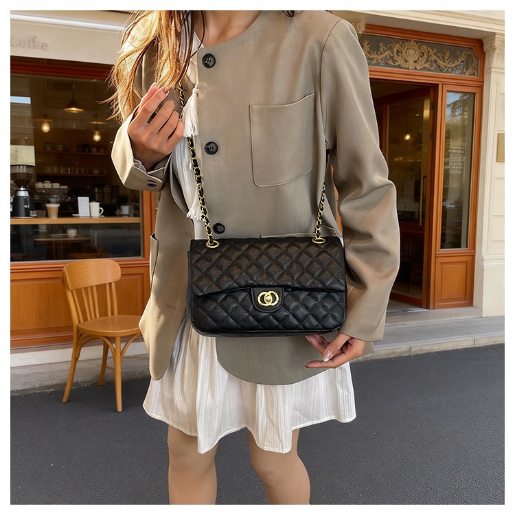 Mala a Tiracolo de Pele Estilo Parisiense Elegante e Clássica Mensageiro