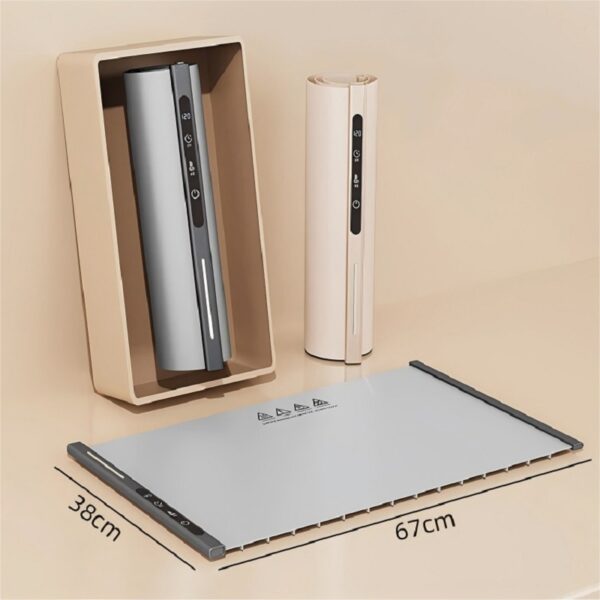 D226X3099_1775563785689_5 Placa de Aquecimento Elétrica para Alimentos Dobrável 3 Níveis de Temperatura HOMEFISH 66x38cm