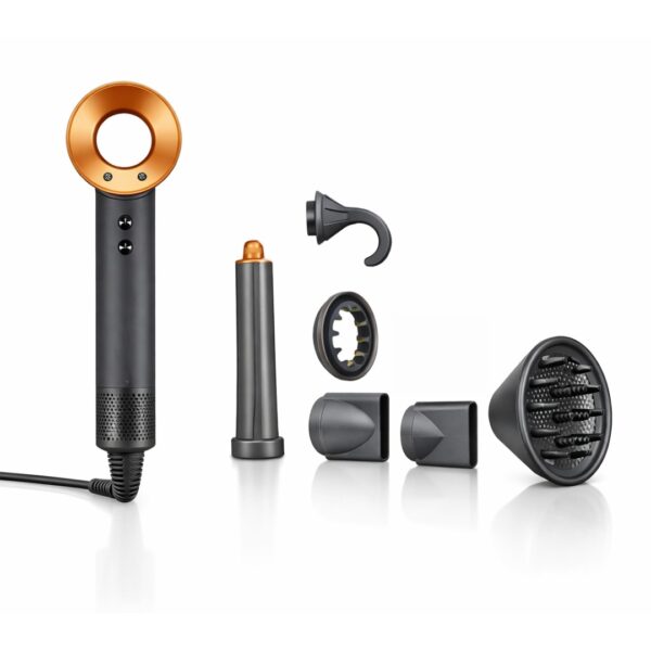 D226X3102_1775572292649_0 Secador de Cabelo Estilo Dyson Iões Negativos com 6 acessórios Sem Lâminas 220V Estilização