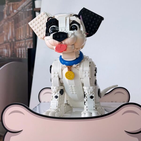 Blocos de Construção Cão 1722 Peças Modelo DIY