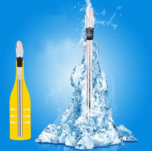 Refrigerador de Vinho Dernord 3 em 1 com Arejador e Vertedor em Aço Inox - Preto