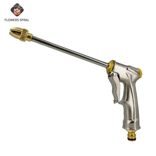 Pistola de Água de Metal para lavagem de carros e jardim de alta pressão