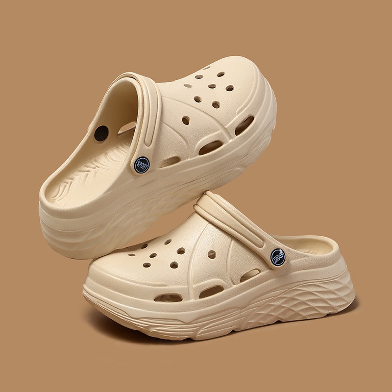 (40-41) Sandálias Clogs Plataforma EVA Macio Antiderrapantes