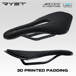 Selim de Bicicleta RYET 3D Print Ultraleve 265g