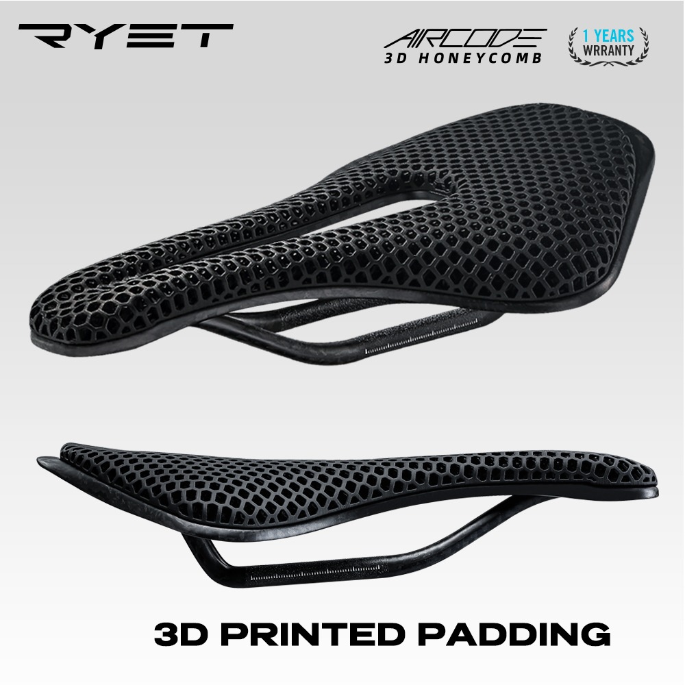 Selim de Bicicleta RYET 3D Print Ultraleve 265g