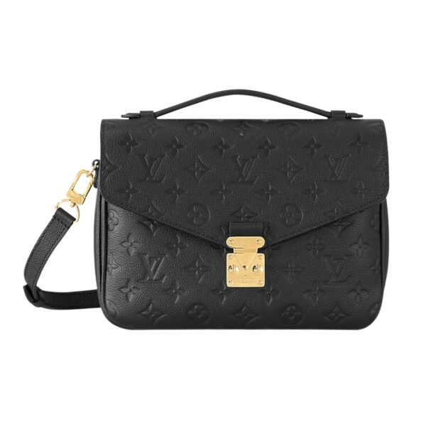 Mala LV Elegante Luxo em Pele Sintética com Padrão Icónico