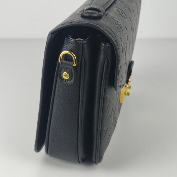 Mala LV Elegante Luxo em Pele Sintética com Padrão Icónico