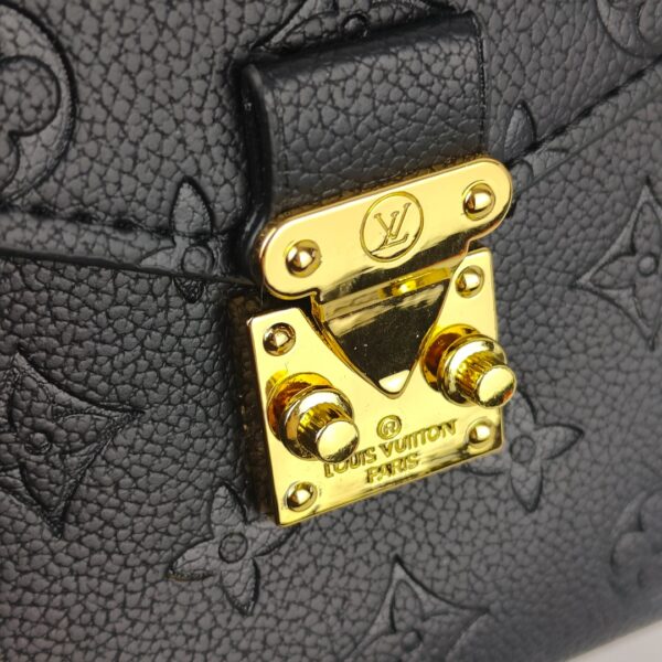 Mala LV Elegante Luxo em Pele Sintética com Padrão Icónico