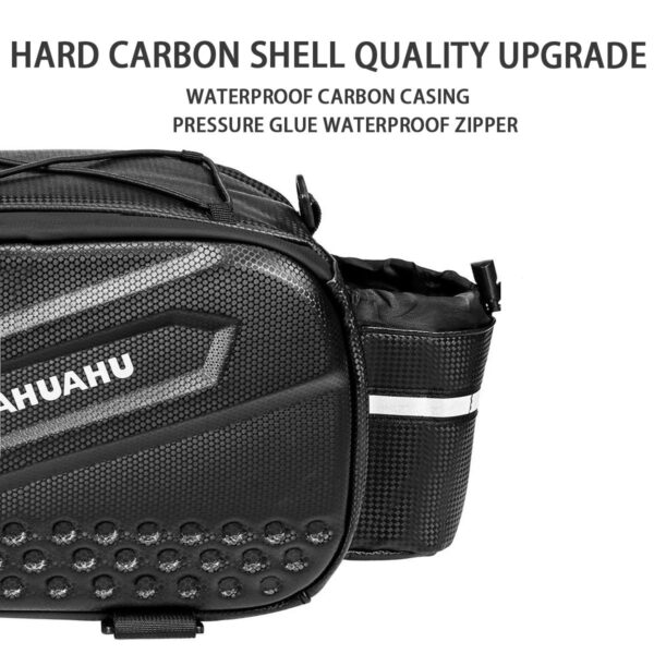 D226X3162_1775662674865_1 Mala / Alforge de Bicicleta Rígido Grande Capacidade Impermeável - Preto