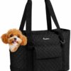 D226X3163_1775662914669_10 Saco de Transporte Pawaboo para Cães Pequenos Abertura Lateral - Preto