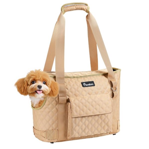 D226X3163_1775662914669_5 Saco de Transporte Pawaboo para Cães Pequenos Abertura Lateral - Preto