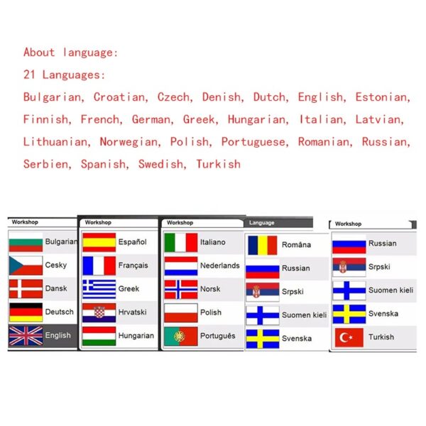 Máquina de Diagnóstico OBD2 Bluetooth DS150e WOW Delphi V3.0 NEC