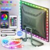 (2m) Fita LED USB Bluetooth Pack 2 Unidades com App e Comando para Retroiluminação de TV - RGB