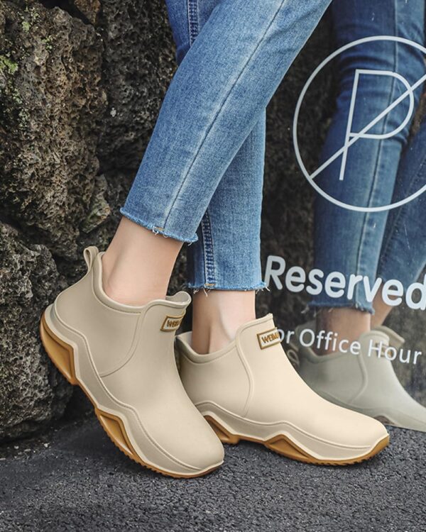 D226X3175_1775672182537_1 (37) Botas de Chuva Impermeáveis e Curtas para Caminhadas e Jardim Lyuu