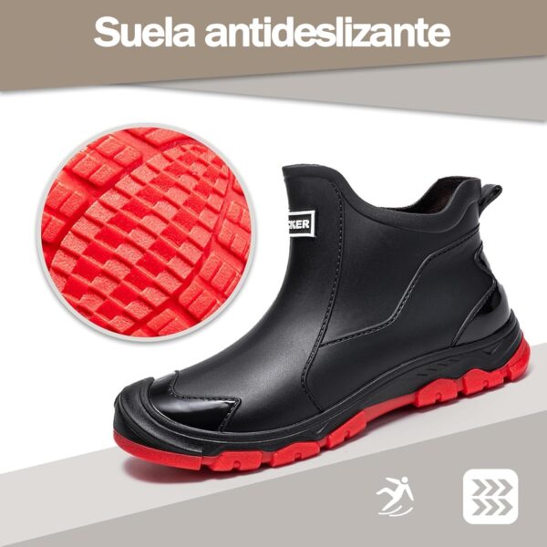 D226X3176_1775672319822_2 (48) Botas de Água Impermeáveis e Antiderrapantes Unissexo Borracha Flexível