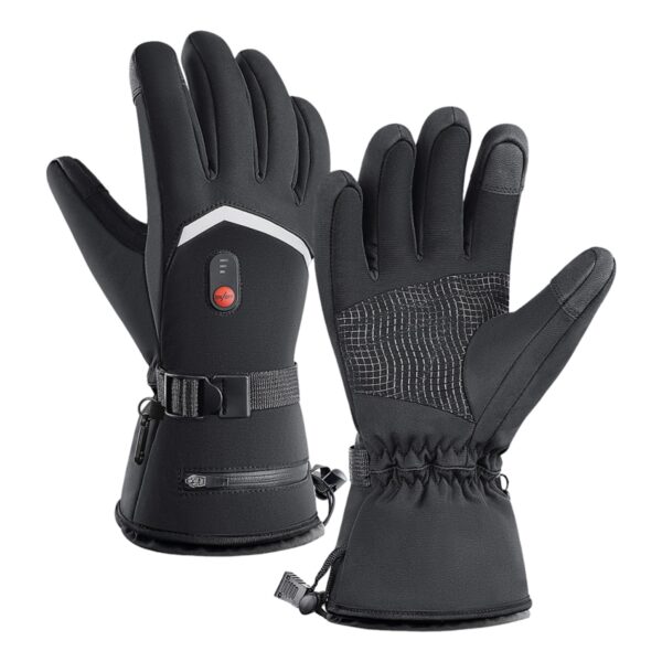 D226X3179_1775674266722_0 Luvas Aquecidas USB Recarregáveis Impermeáveis para Desporto - Preto
