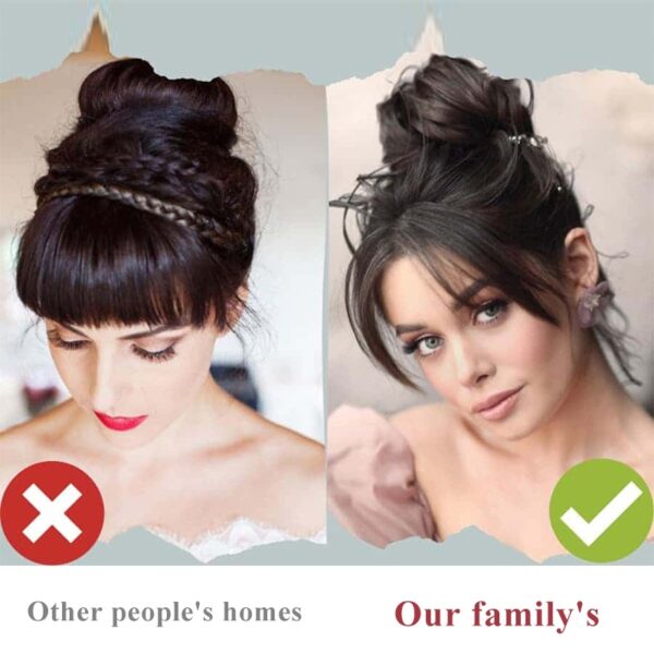 D226X3188_1775690814532_2 Franja de Cabelo Humano Natural 3D Francesa Efeito Cortina - Castanho