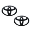 D226X3192_1775691598212_0 (110x75 mm) 2 Emblemas Toyota Corolla Camry RAV4 Logótipo 3D para Grelha ou Mala - Prateado