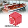 Interruptor Seletor de Bateria Greluma 300A 12V-48V para Autocaravanas e Barcos 3 Posições - Preto