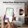 Localizador de Carteiras Ugreen Cartão Bluetooth Apple Find My Slim - Preto