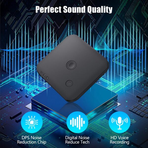 D226X3203_1775739508035_5 Gravador de voz AI 64GB Transcrição GPT-4o Resumos Automáticos 102 Idiomas - Preto