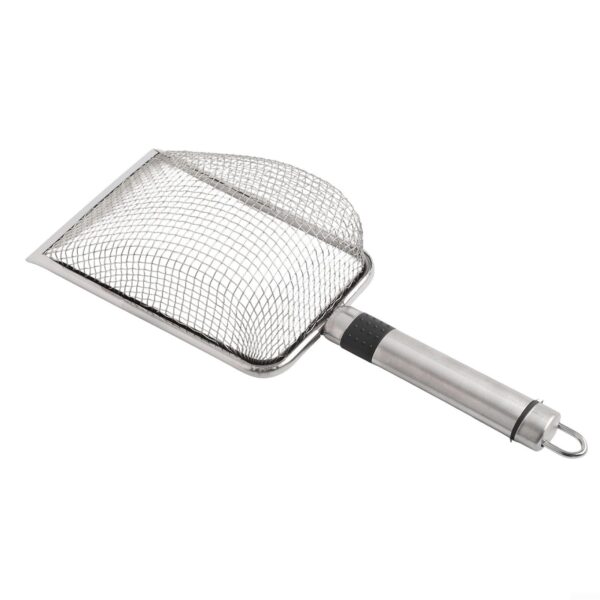 D226X3204_1775739602127_4 (3,8 mm) Peneira de Jardim em Aço Inoxidável para Preparação de Solo - Prateado