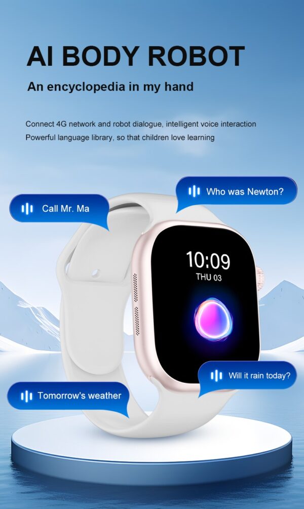 Smartwatch ZestBolt 5G LTE Android 12.0 Câmara Rotativa 190° VP39