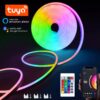 (2m) Fita LED Neon RGB Tuya Inteligente USB IP65 à Prova de Água - Colorido