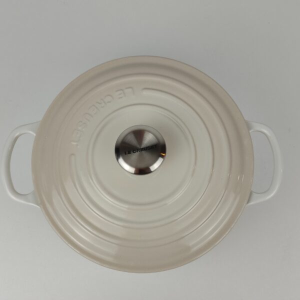 Cocotte Redonda Le Creuset Ferro Fundido 20 cm 2,4 L Meringue