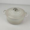 Cocotte Redonda Le Creuset Ferro Fundido 20 cm 2,4 L Meringue