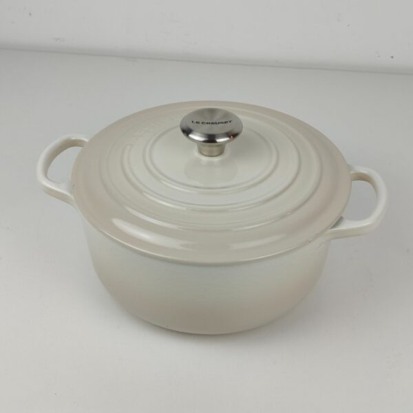 Cocotte Redonda Le Creuset Ferro Fundido 20 cm 2,4 L Meringue