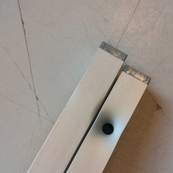 (110x110cm) Estendal Rotativo Cuncial B2 em Aço Inox e Alumínio 18m - Prateado