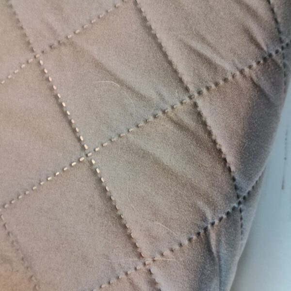 Capa de Sofá 2 Lugares TAOCOCO Impermeável Antideslizante Acolchoada Cinza Escuro