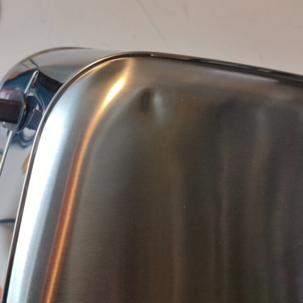 Torradeira Moulinex Classic LS330D Aço Inoxidável 2 Fendas Largas 1400 W 6 Níveis de Tostagem