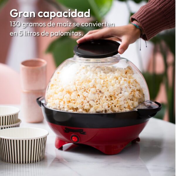 Máquina de Pipocas Rápida de Ar Quente Sem Óleo nem Gordura