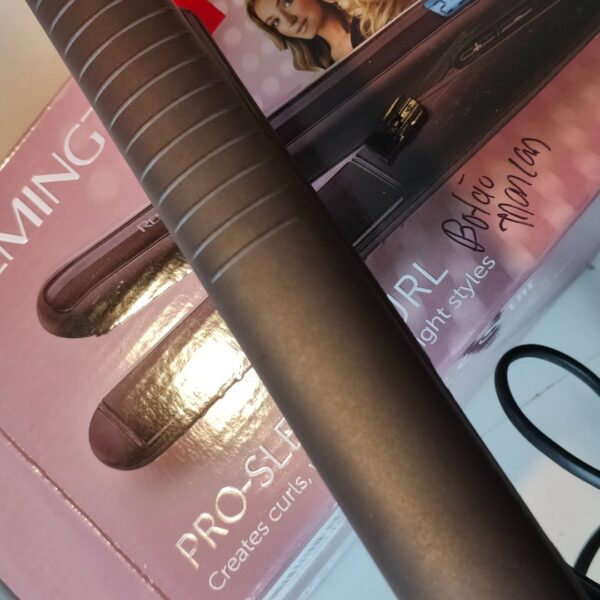 Ferro Alisador de Cabelo Remington S6505 Pro Sleek & Curl 2 em 1 230°C - Preto