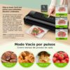 Máquina de Embalar a Vácuo Rápida e Compacta 4 em 1 Bonsenkitchen Domestic