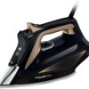 Ferro a Vapor Rowenta Focus Excel DW5325 2700W Base Microsteam Laser - Preto/Castanho
