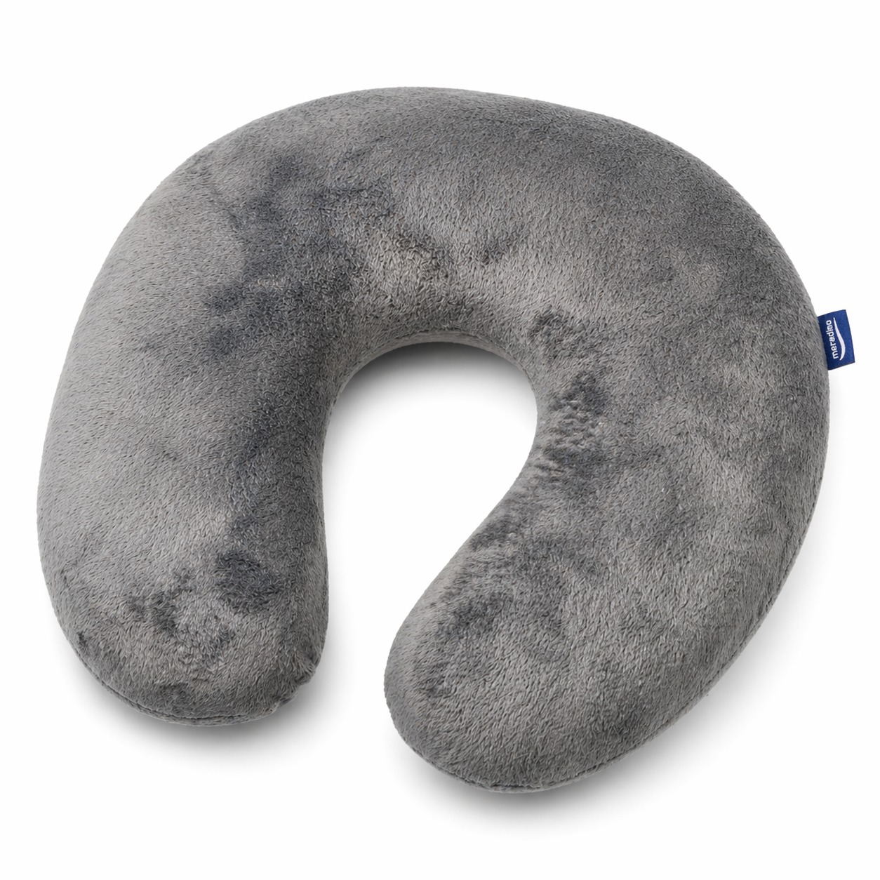 Almofada de viagem cinzenta macia - Meradiso
