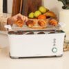 Torradeira Cecotec Toast&Taste Extra 1000W 1 Ranhura Comprida XL - Branca