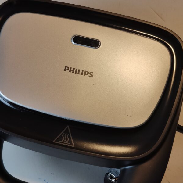 Sanduicheira Philips Serie 5000 Placas para Paninis Sanduíches e Gaufres Preto 750 W