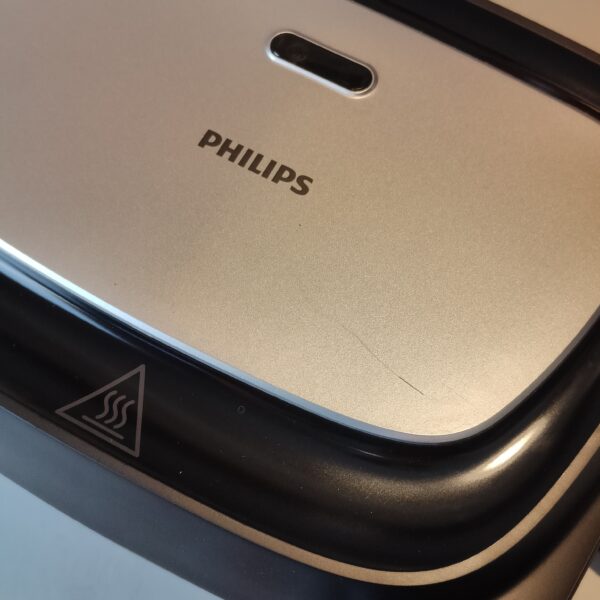 Sanduicheira Philips Serie 5000 Placas para Paninis Sanduíches e Gaufres Preto 750 W