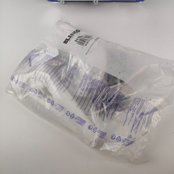 Lava-louça de Canto Blanco Tipo 9 E em Aço Inoxidável com Escorredor Reversível